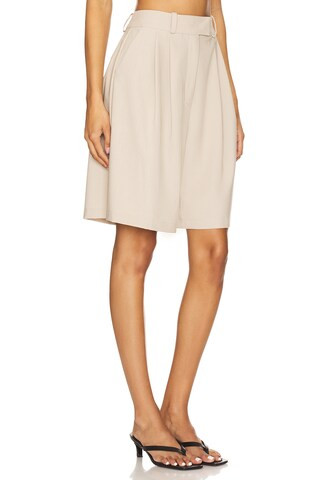 Lovers and Friends Raissa Short in Khaki from Revolve.com | Revolve Clothing (Global)