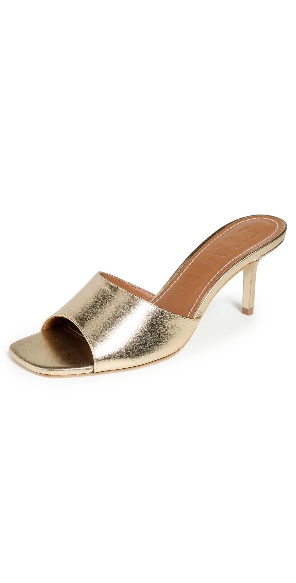 STAUD Bea Mules Gold 42 | Shopbop