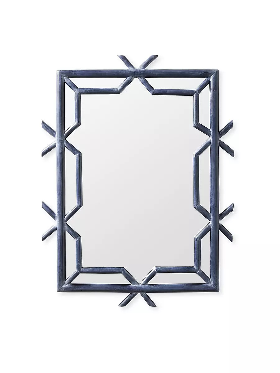 Lanai Rattan Mirror | Serena and Lily