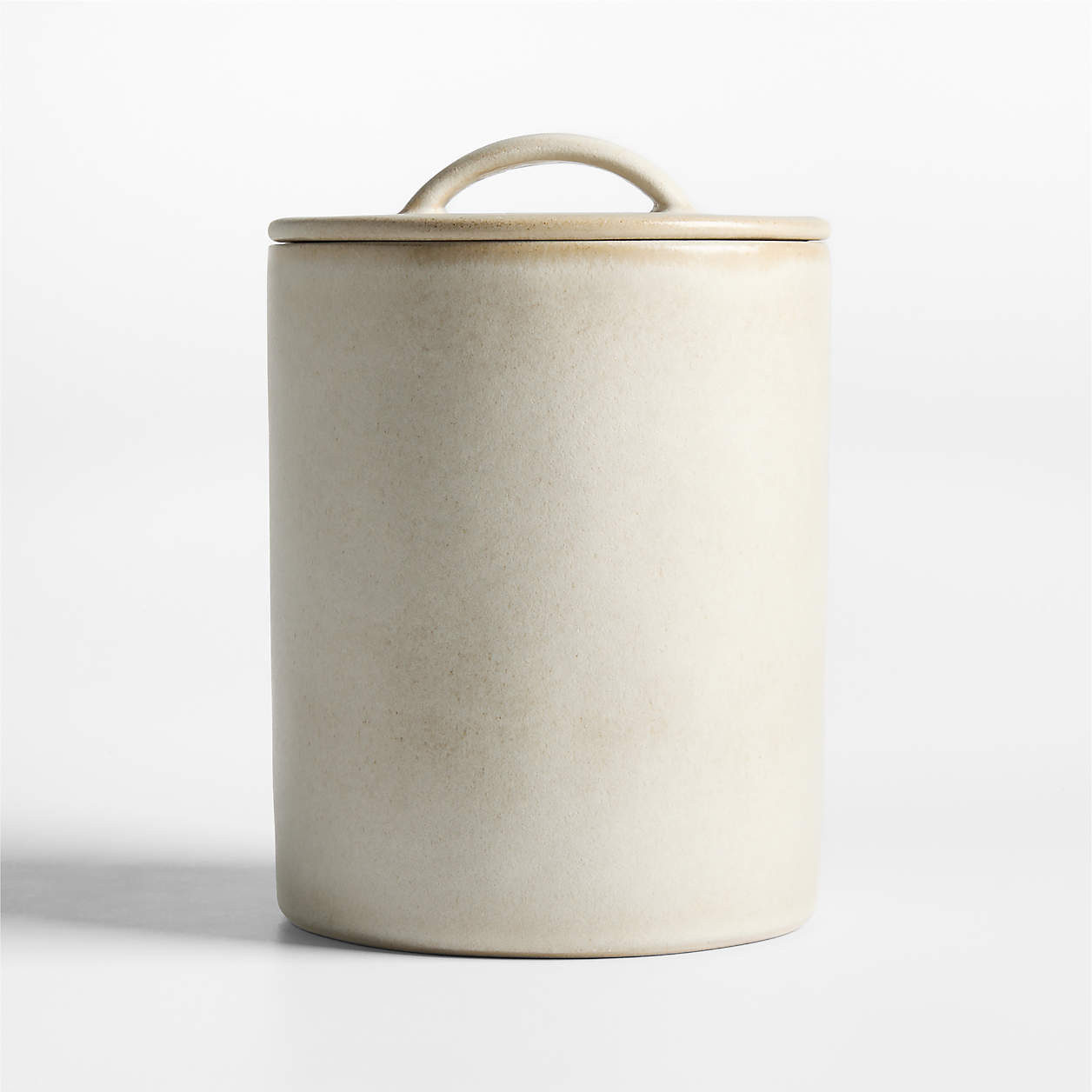 Juno Recycled Stoneware Canisters, Set of 4 | Crate & Barrel | Crate & Barrel