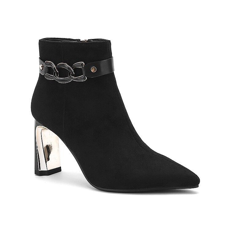 Ninety Union Runway Bootie | Women's | Black | Size 4 | Boots | DSW