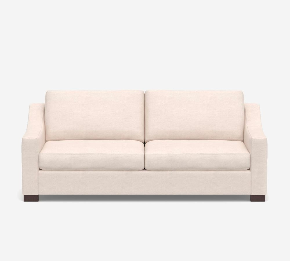 Turner Slope Arm Upholstered Sofa | Pottery Barn (US)