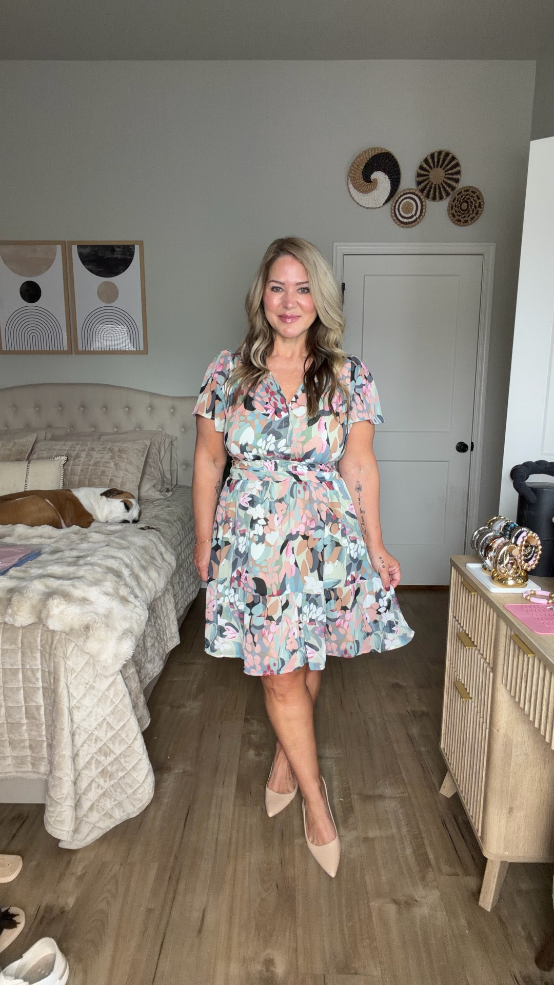 Size large 

#LTKMidsize #LTKOver40 #LTKPetite