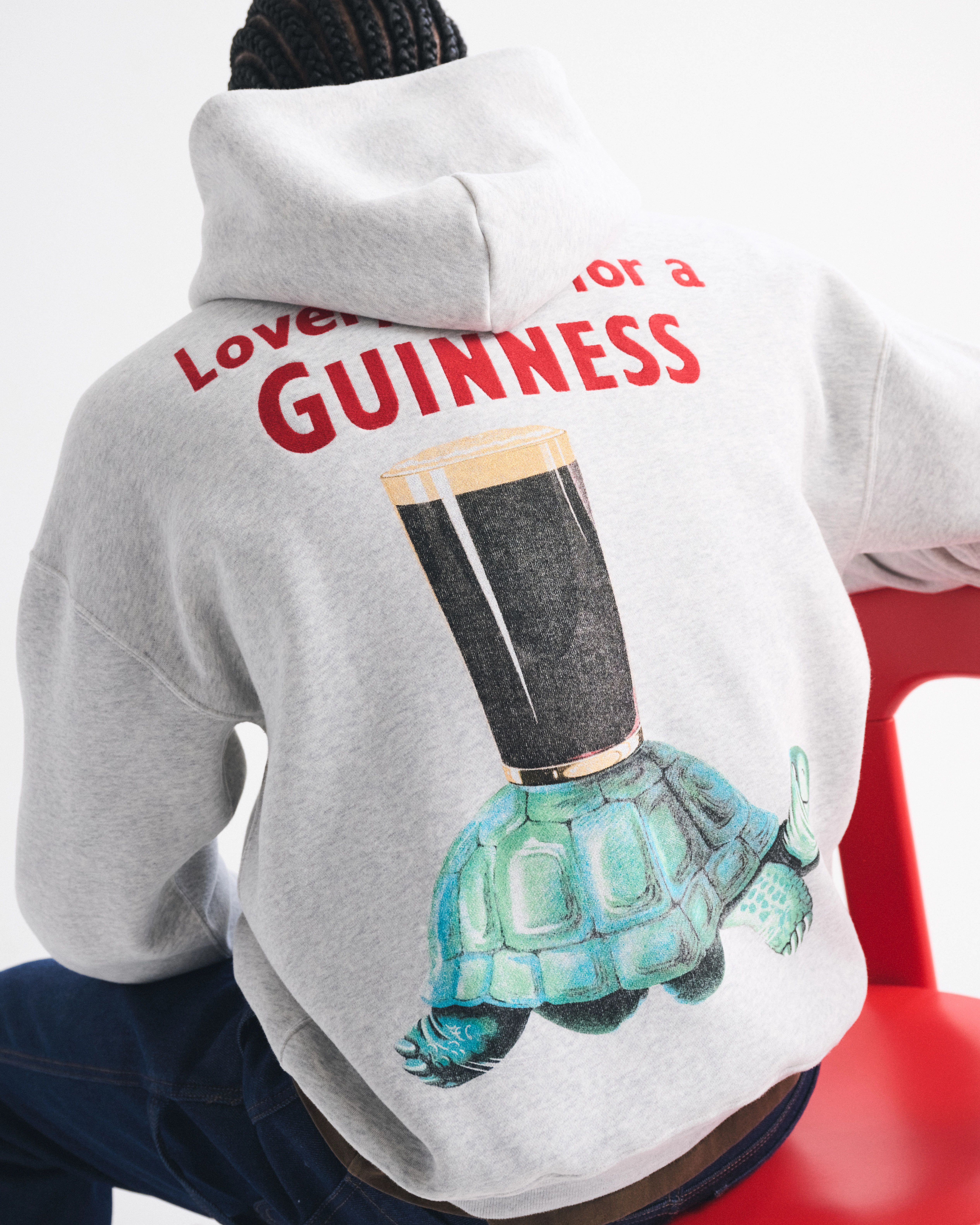 Guinness Graphic Popover Hoodie | Abercrombie & Fitch (US)