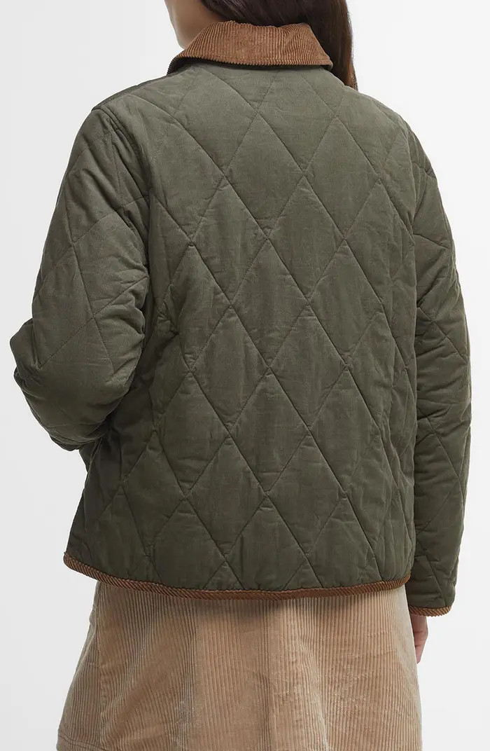 Barbour Liddesdale Crop Quilted Jacket | Nordstrom | Nordstrom