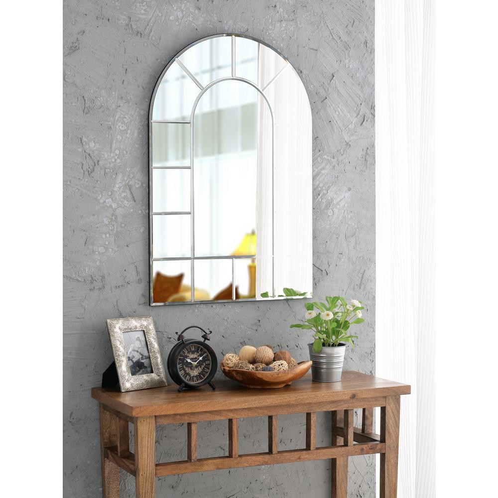 Finestra Arch Decorative Wall Mirror | The Home Depot