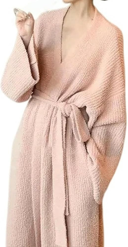 GETRICHH Robe Women'S Winter Thickened Warm And Comfortable Pajamas, Loungewear, And Robes | Amazon (US)