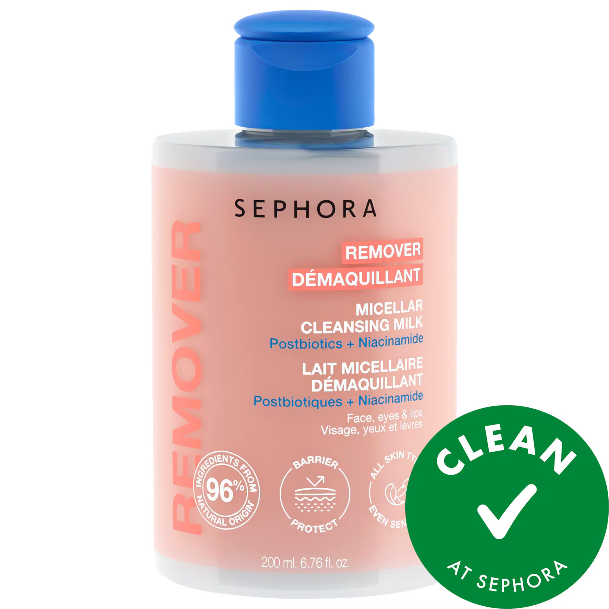 SEPHORA COLLECTION Micellar Cleansing Milk with Postbiotics + Niacinamide 6.76 oz / 200 ml | Sephora (US)