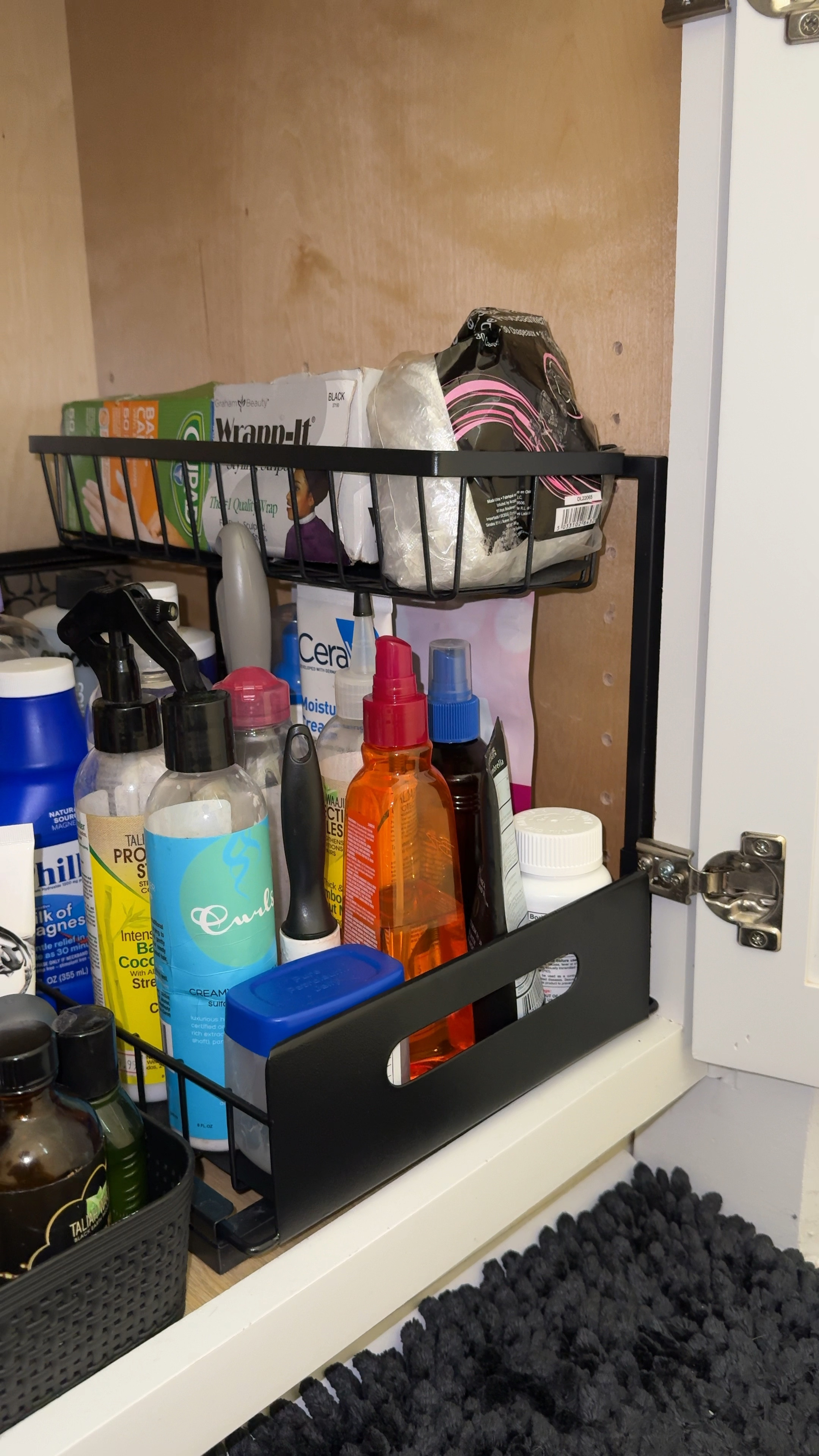 Game changer. This is an organizer MUST HAVE! You can literally keep the area under the kitchen sink or the bathroom very organized :)

#LTKFindsUnder50 #LTKHome
