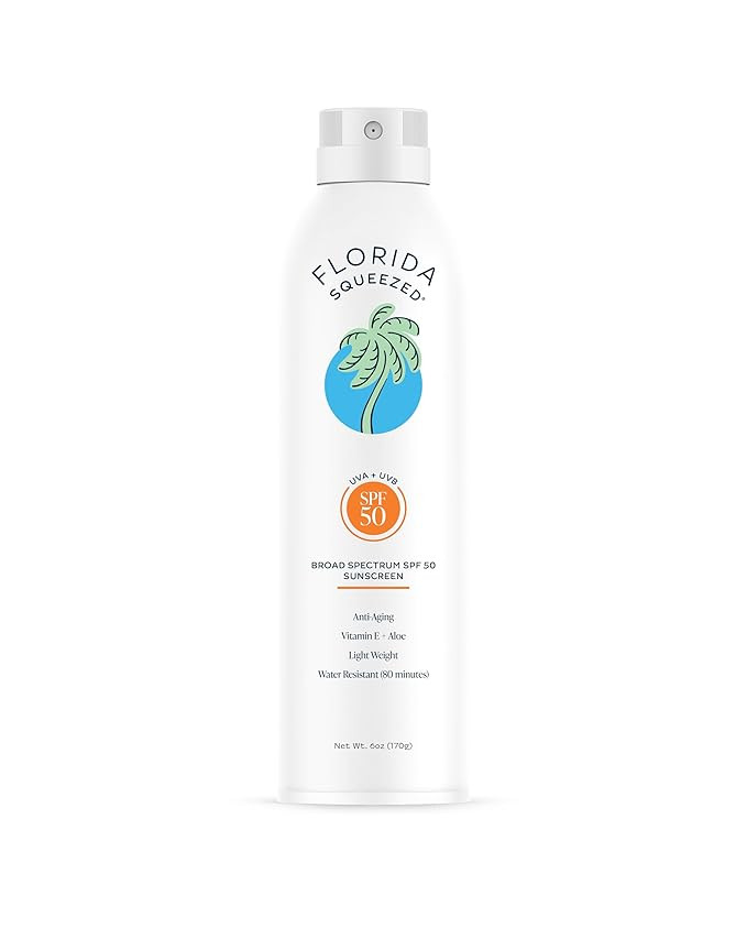 SPF 50 Sunscreen Water Resistant Spray|6oz|Vegan and Hawaii 104 Reef Act Compliant (Octinoxate & ... | Amazon (US)