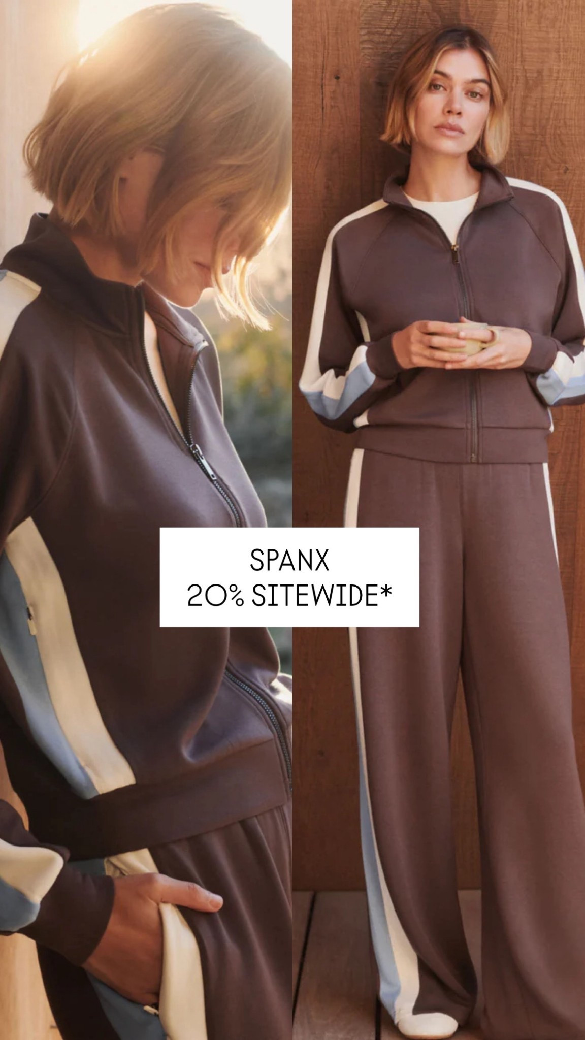 LTK Exlusive Spring Sale is here and SPANX is included!! How in love I'm with this SPANX AirEssentials Colorblock Track Pant & matching SPANX AirEssentials Colorblock Track Jacket - these two - I'm definitely getting during the sale! My another favorite is SPANX AirEssentials French Rib Set !! 



#LTKSpringSale #LTKTravel #LTKootd
