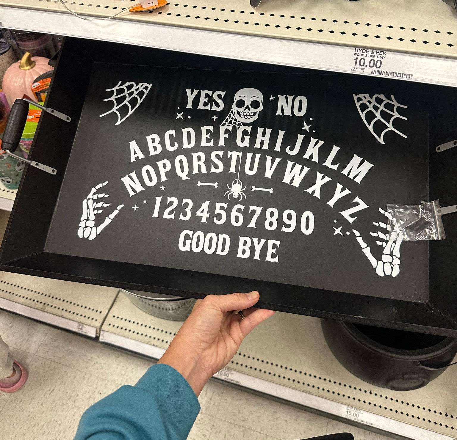 This would be great for a Halloween party ! 

Serving tray, Target finds, home decor, Halloween 

#LTKSeasonal #LTKParties #LTKFallSale