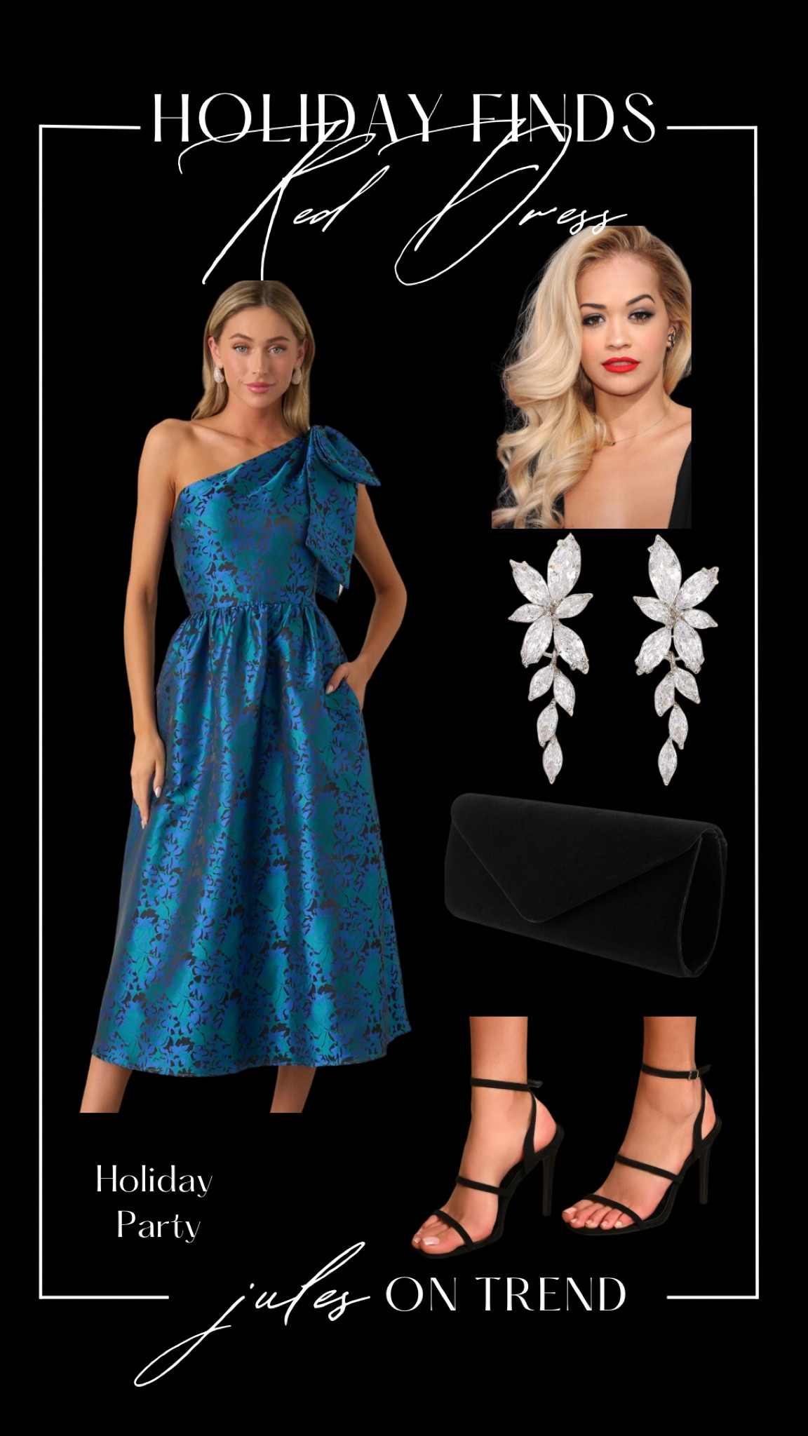 Holiday party outfit, winter wedding guest outfit, special occasion outfit

#LTKWedding #LTKFindsUnder100 #LTKHoliday