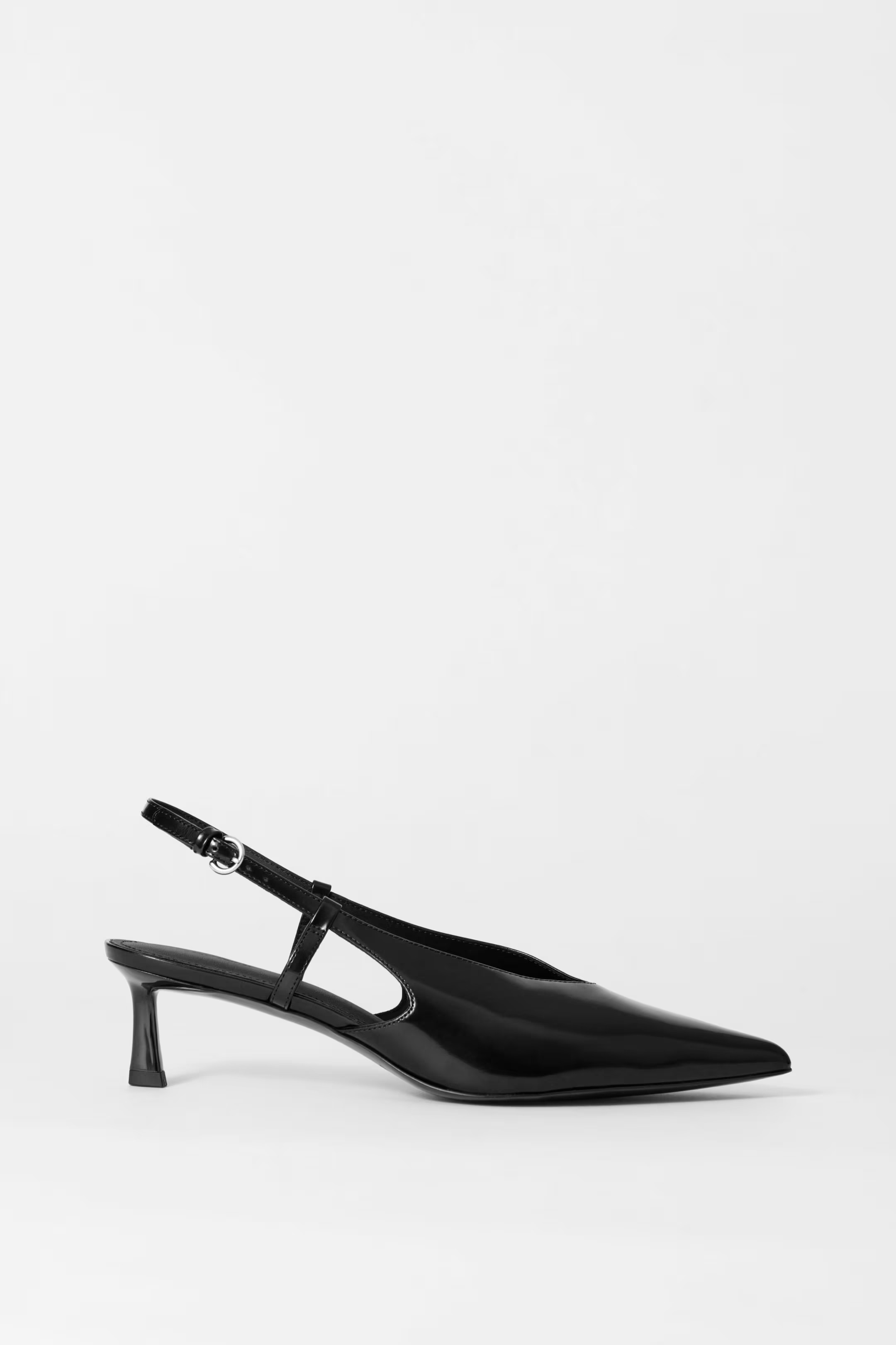 Classic Leather Slingback Pumps | H&M (UK, MY, IN, SG, PH, TW, HK)