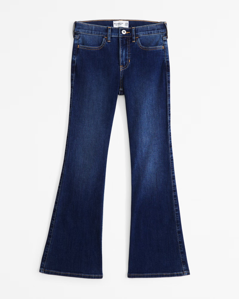 high rise flare jeans | Abercrombie & Fitch (US)