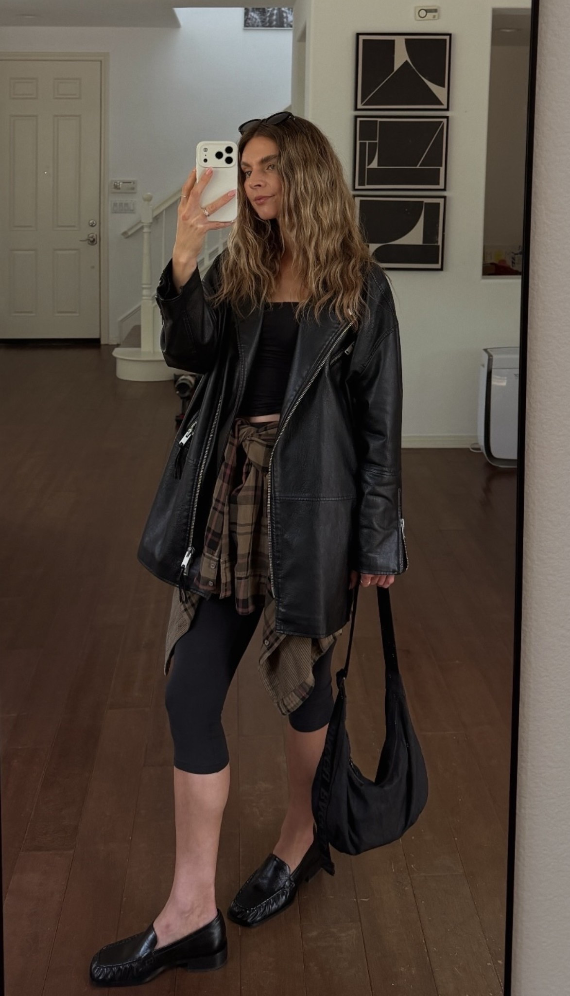 Leather Jacket, capris, and perfect loafers!

#LTKShoeCrush #LTKFindsUnder100 #LTKSeasonal