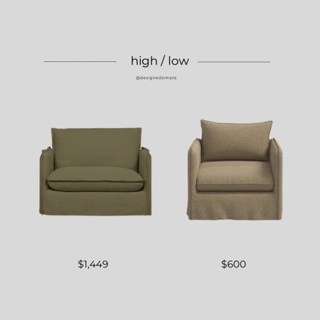 High low, get the look, splurge or save, six penny neva chair dupe, designer dupe, accent chair, corner chair, Target does it again

#LTKstyletip #LTKhome #LTKFind