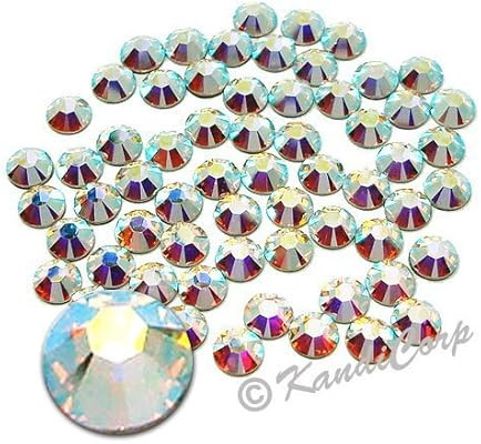 Swarovski - SS20 (5mm) Crystal AB - Flatback - 144 pcs. (1 Gross) (Non-HotFix) | Amazon (US)