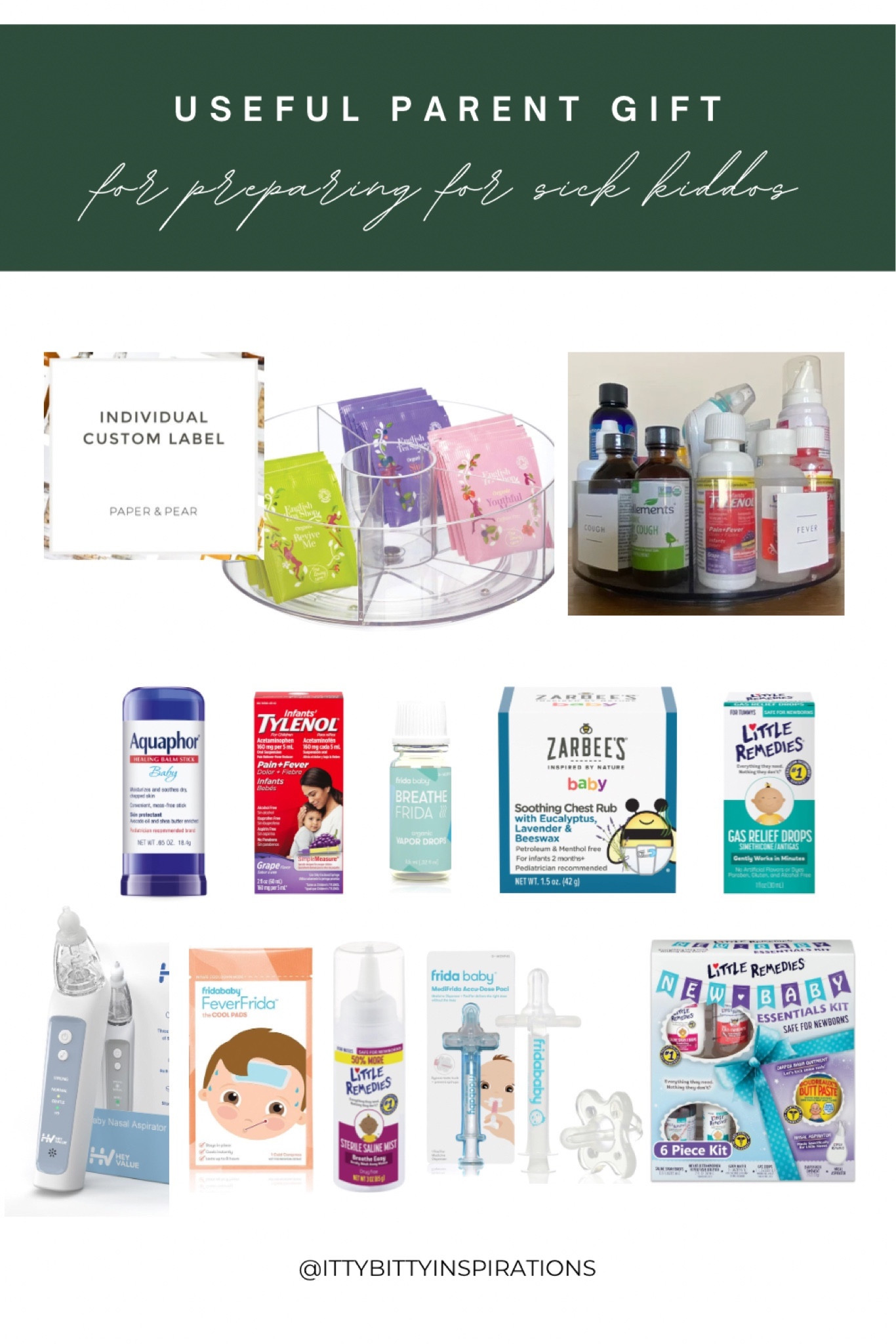 This has become a favorite idea of mine for a new parent gift! ❤️ A mini medicine cabinet with custom Etsy labels. 

#LTKkids #LTKbaby #LTKGiftGuide