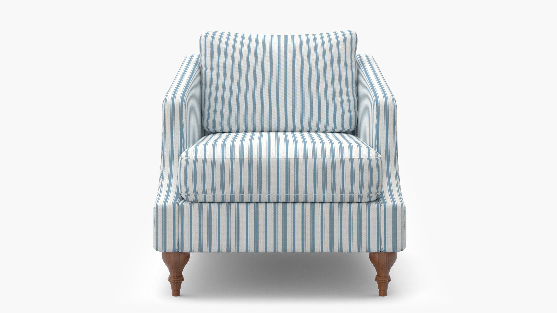 Cornflower Classic Ticking Stripe | The Inside