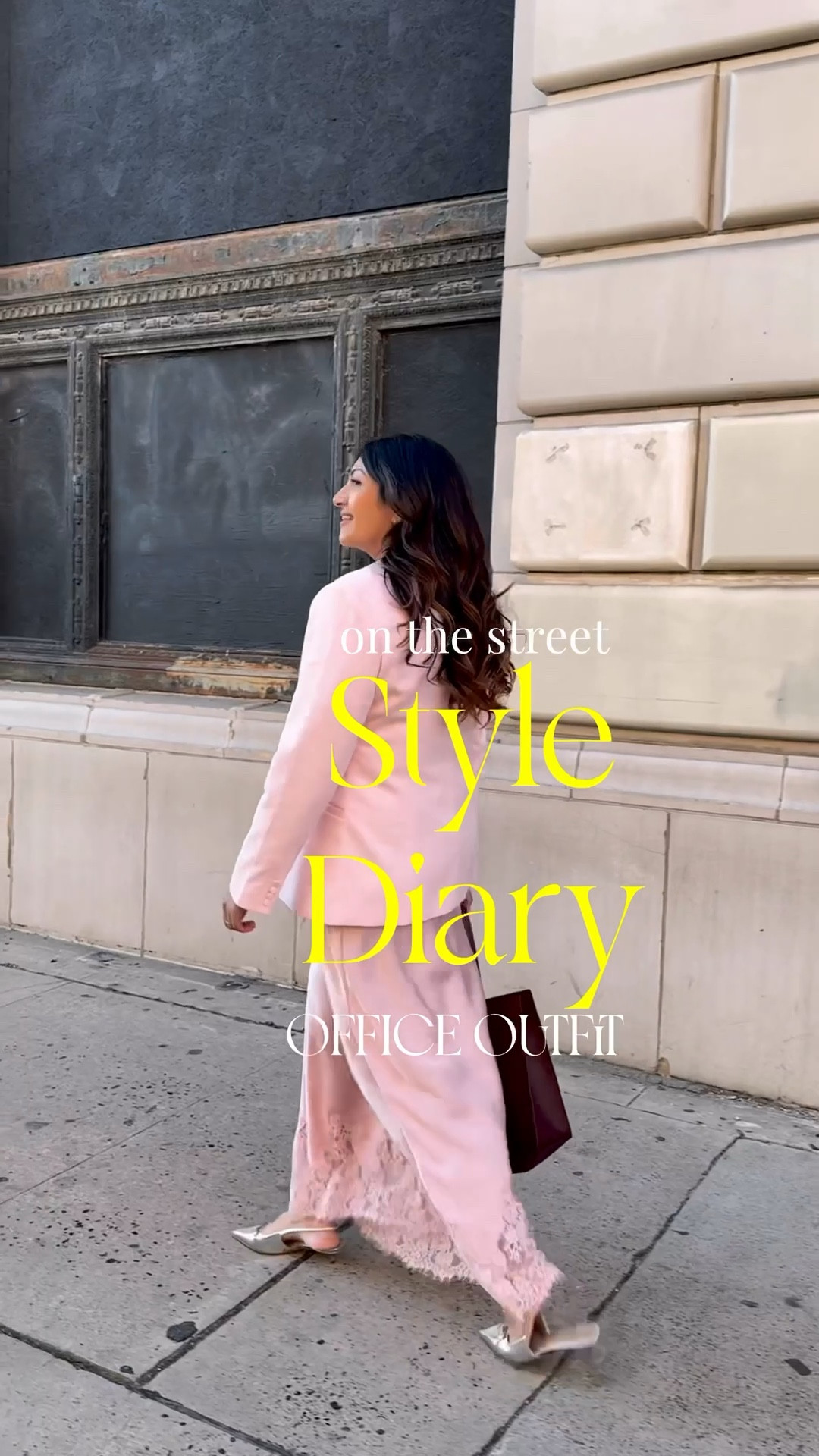 Spring workwear - I am on the go always at work and need fabrics and clothes that don’t fuss. This pink blazer and pink
Lace skirt are the perfect combination for my office outfit. Also a must need is an oversized tote for work. 

Skirt runs tts wearing large 
Blazer runs tts wearing a large 

Save this for the mornings you’re running on coffee and vibes ☕️✨

Perfect for:
• office days 
• client meetings 
• presentations
• work dinners 
• polished everyday wear 

#LTKspring #LTKWorkwear #LTKootd