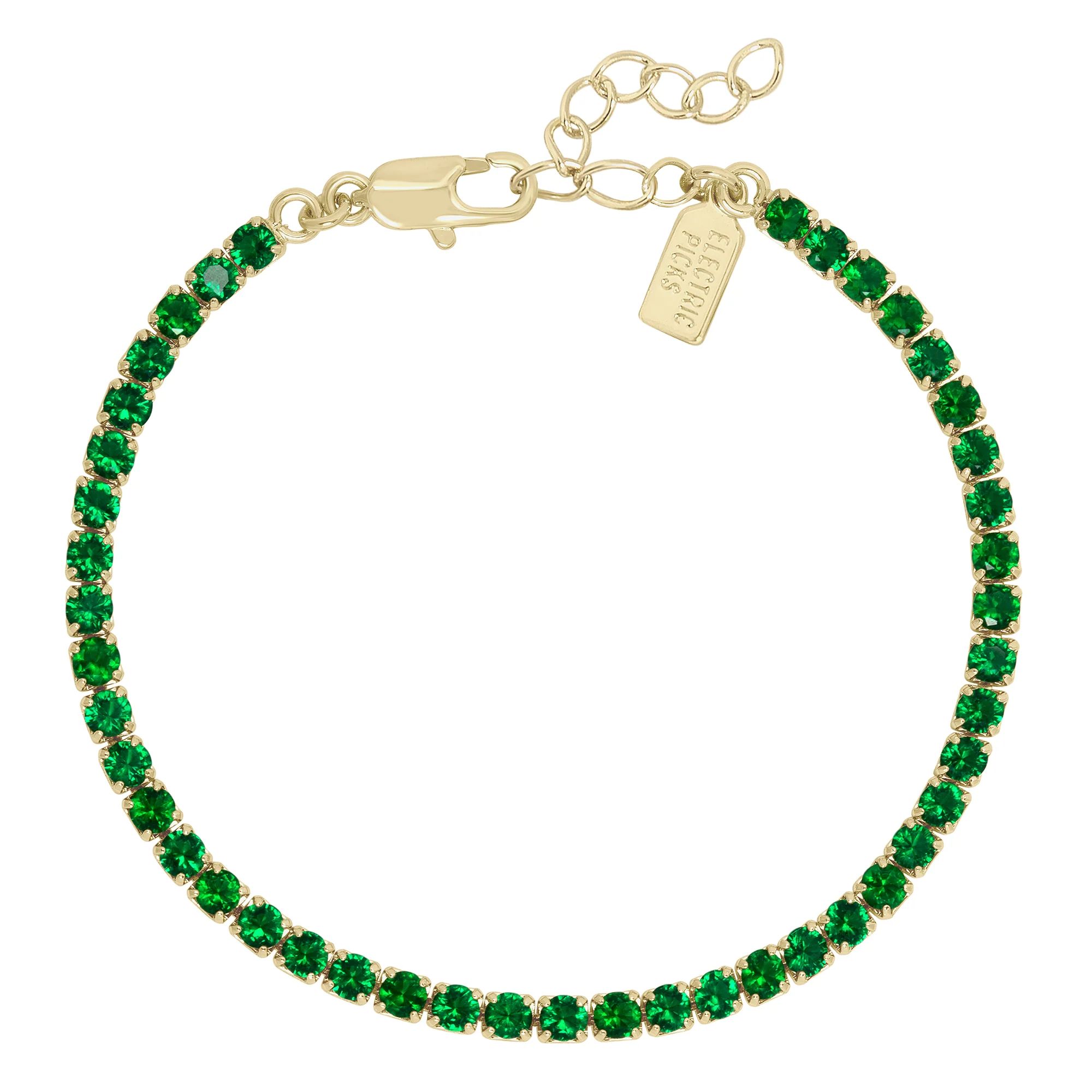 Anna Emerald Bracelet | Electric Picks Jewelry