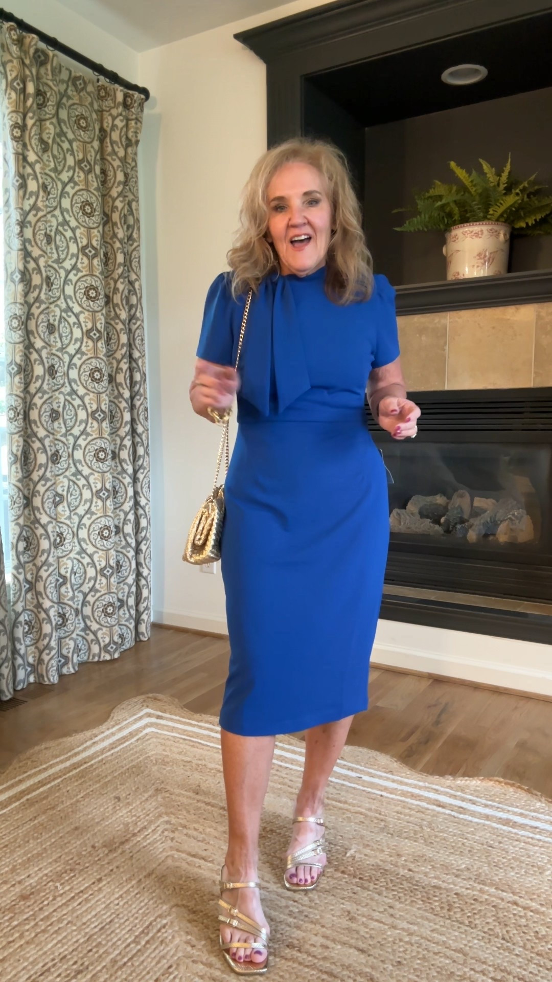 Nordstrom rack, wedding guest dresses for a variety of venues
This dress is a size 8/medium perfect for rooftops, ballrooms, museums and Art Gallery receptions also a great dress for work events and special dinners 

Many of these dresses come in different colors too. Make sure you click on the link. 

My gold shoes are also Nordstrom rack and I have linked several bag options, including the one I am carrying my jewelry is linked here too 