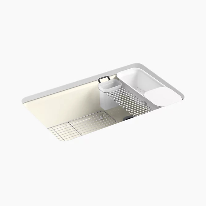 33" undermount single-bowl workstation kitchen sink | Kohler