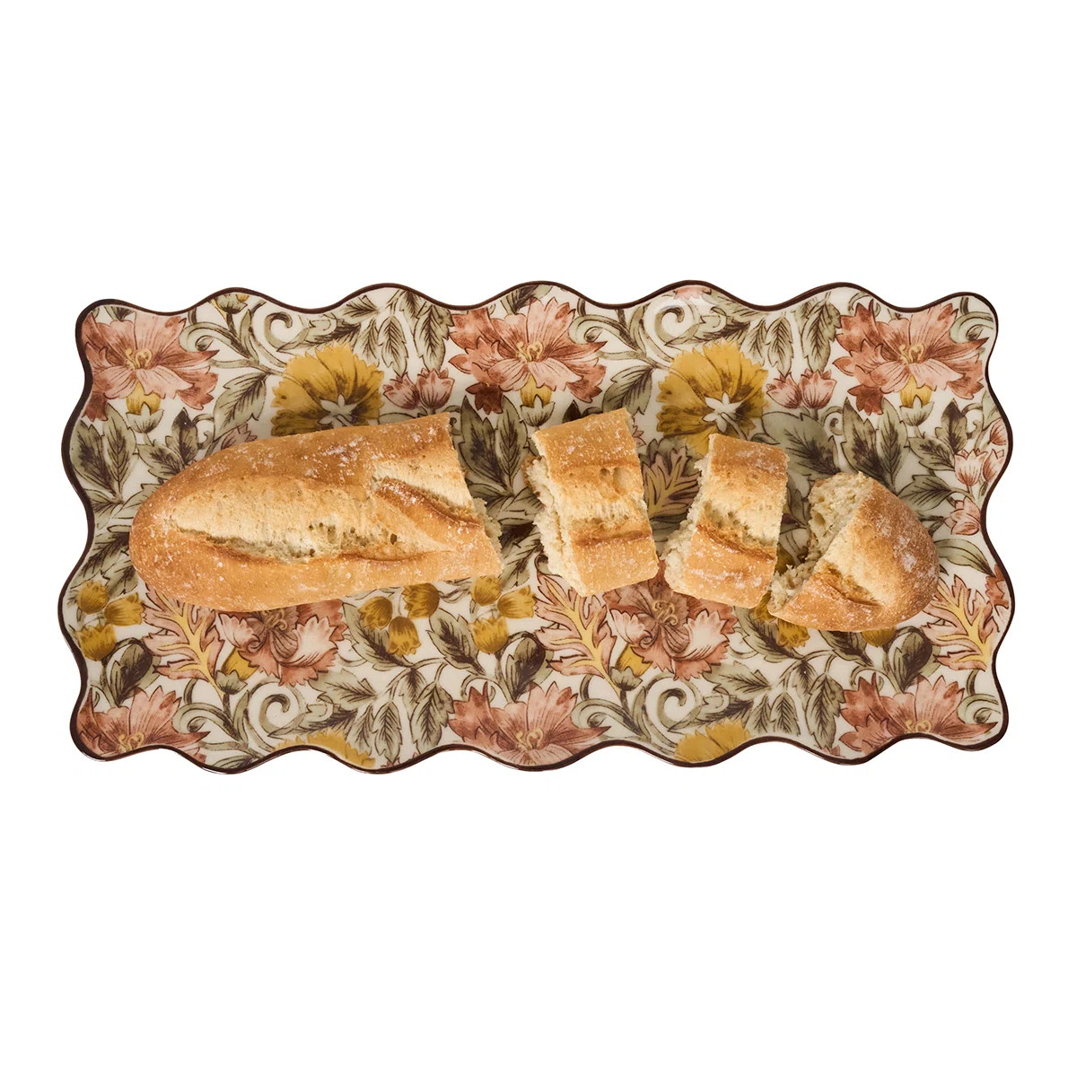 Willa 16" Hostess Tray - Amber | Wayfair North America