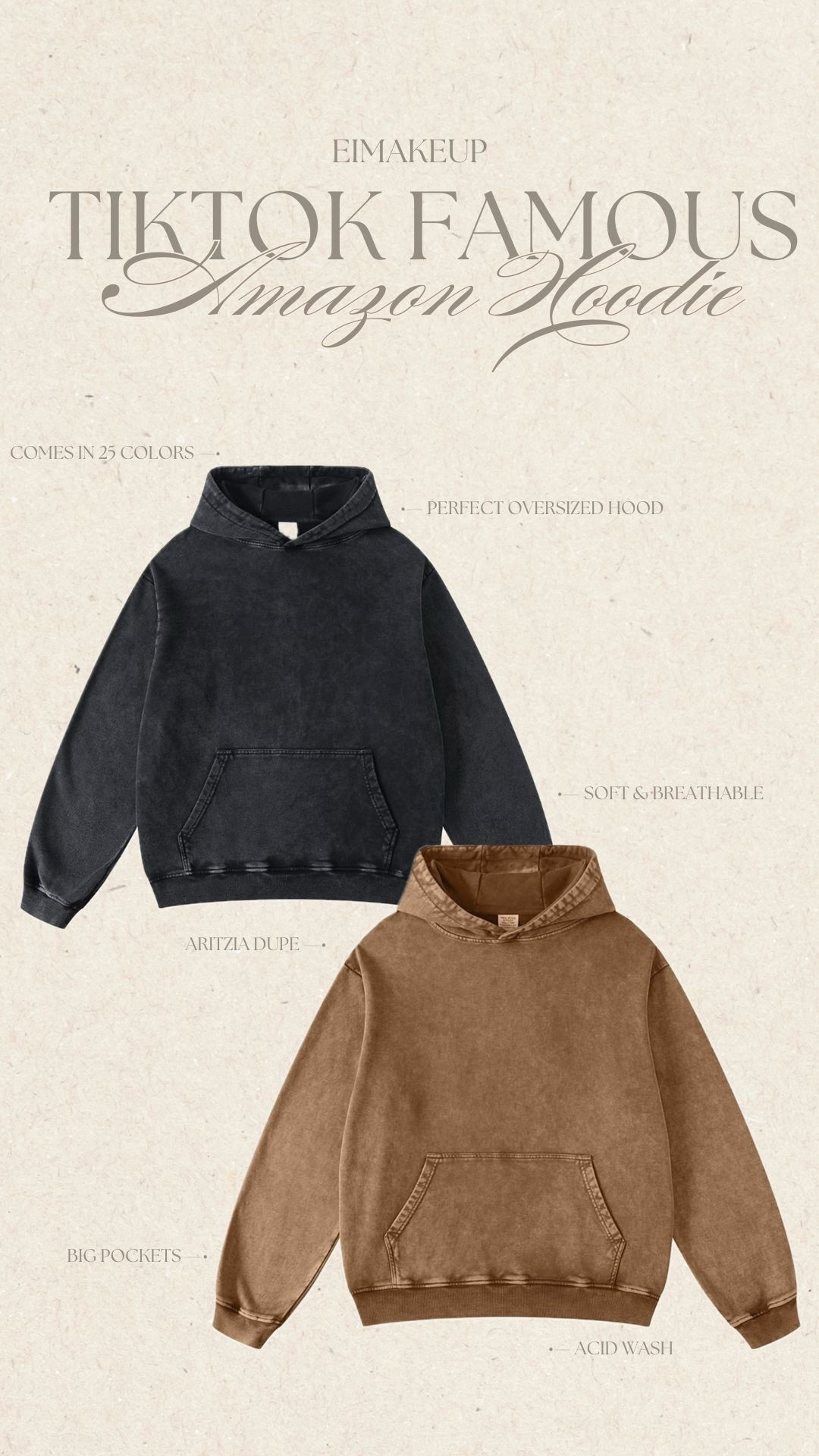 TIKTOK FAMOUS ARITZIA DUPE HOODIE!!! Perfect for this winter as a gift & very comfy and heavy duty!!

#LTKHoliday #LTKFindsUnder50 #LTKGiftGuide