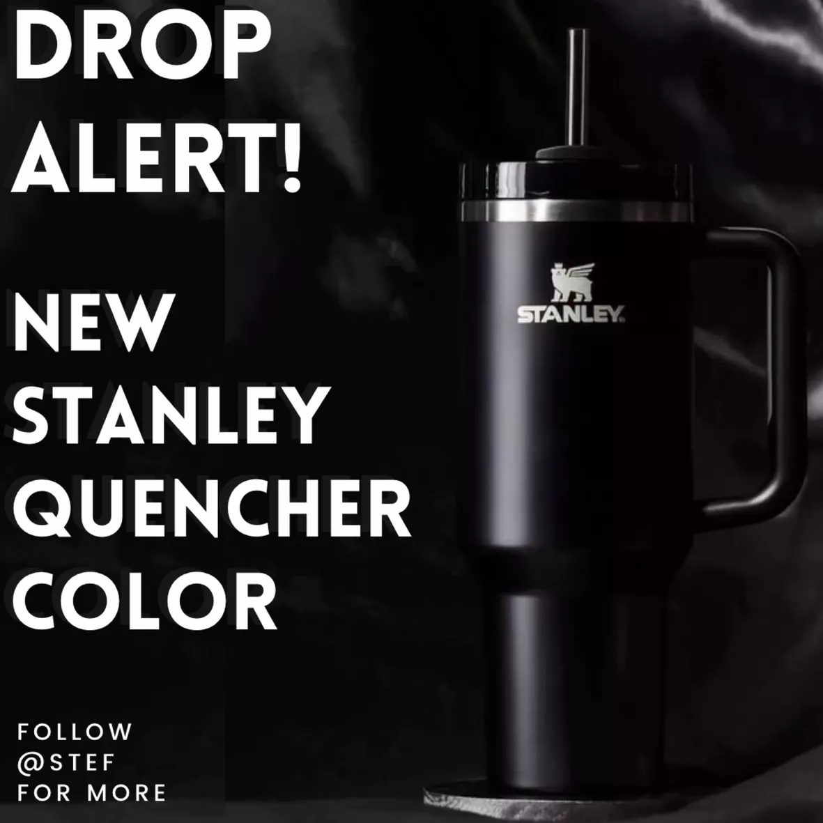 Just Released Stanley Rose Quartz Glow 40oz Quencher H2.0