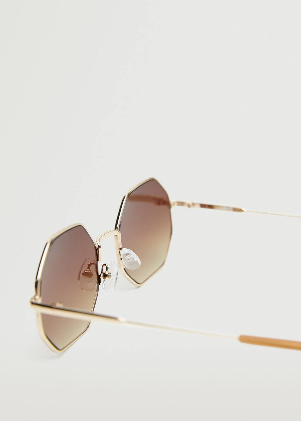 Metallic frame sunglasses | MANGO (US)