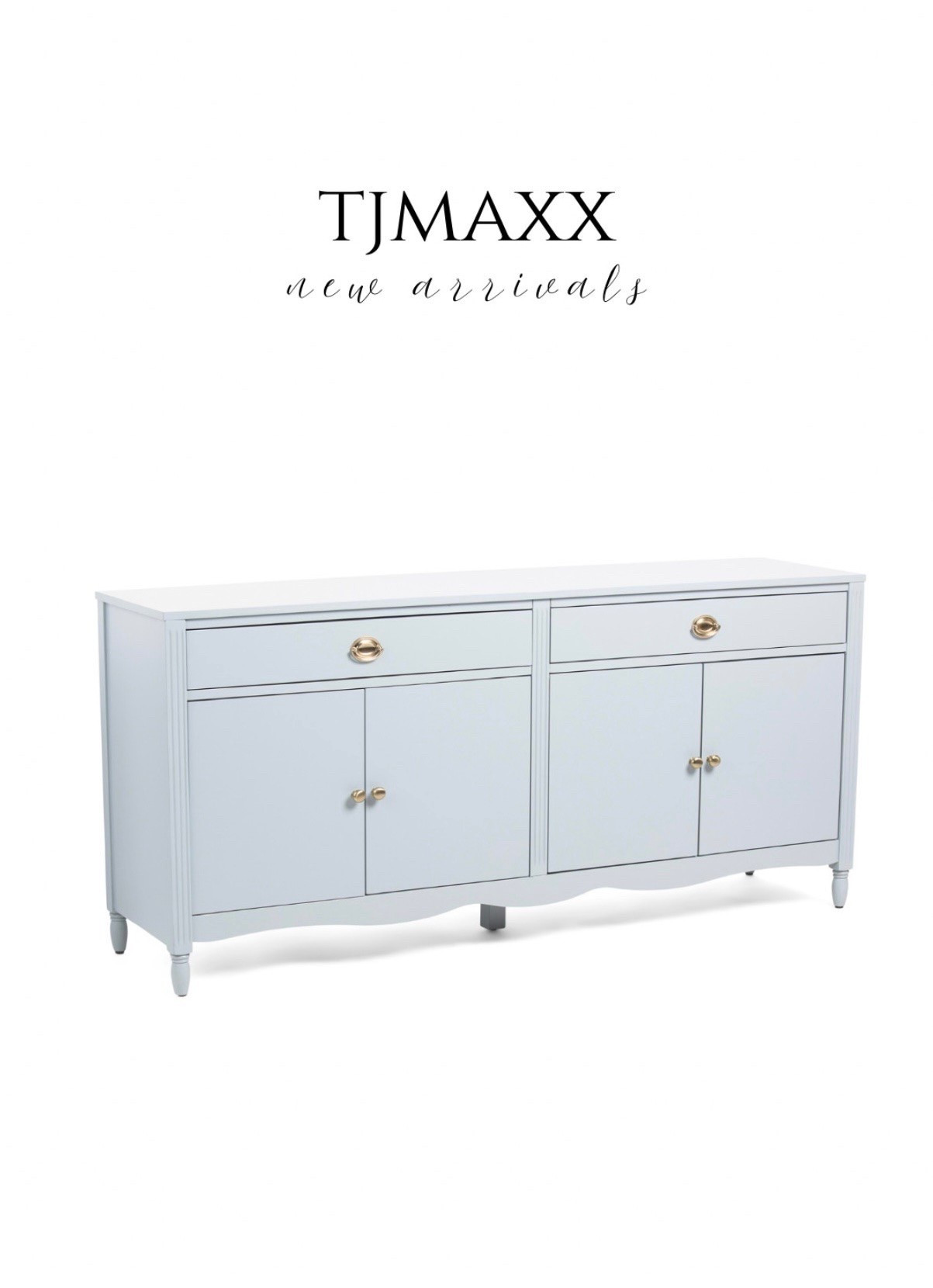 Beautiful light blue sideboard cabinet at tjmaxx! 💙 Lillian August sideboard media cabinet dining room credenza

#LTKHome #LTKdayinmylife #LTKSaleAlert