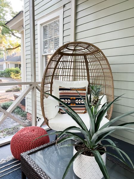 My Egg chair is my favorite place to relax! I am so excited with how our screen porch makeover turned out! 

West Elm Patio
Egg Chair 
Porch Decor Ideas 

#LTKstyletip #LTKSeasonal #LTKhome