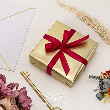 Ribbli Red Satin Ribbon Double Faced Satin 1/2 inch x Continuous 50 Yards-Red Ribbon for Gift Wra... | Amazon (US)