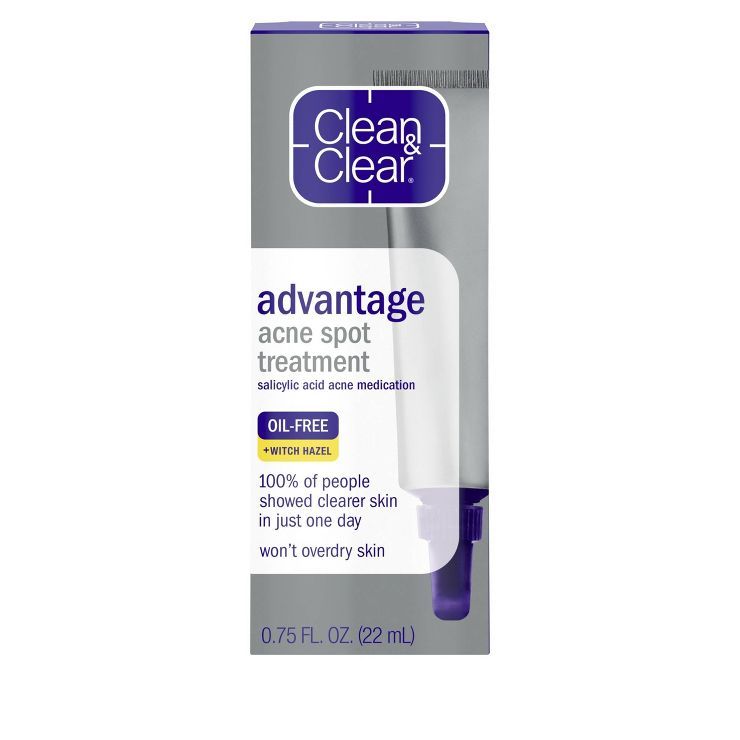 Clean & Clear Advantage Spot Treatment with Witch Hazel - .75 fl oz | Target