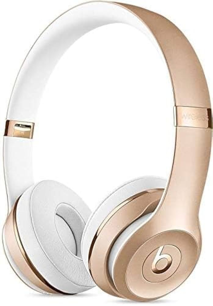 Beats by Dr. Dre - Beats Solo3 Wireless On-Ear Headphones - (Matte Gold) (Renewed) | Amazon (US)