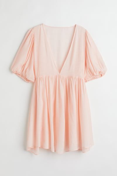 Puff-sleeved Beach Dress | H&M (US + CA)