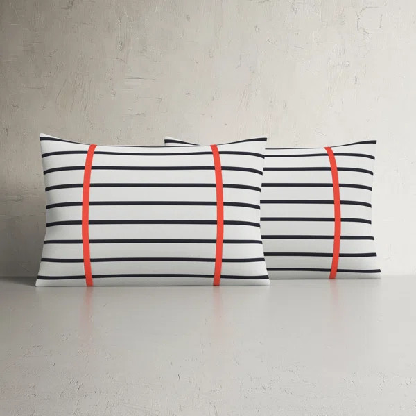 Jonathon Sunbrella Outdoor Rectangular Pillow Cover & Insert (Set of 2) | Wayfair North America