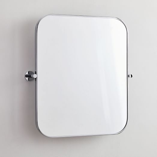 Metal Frame Pivot Wall Mirror - Rectangle | West Elm (US)