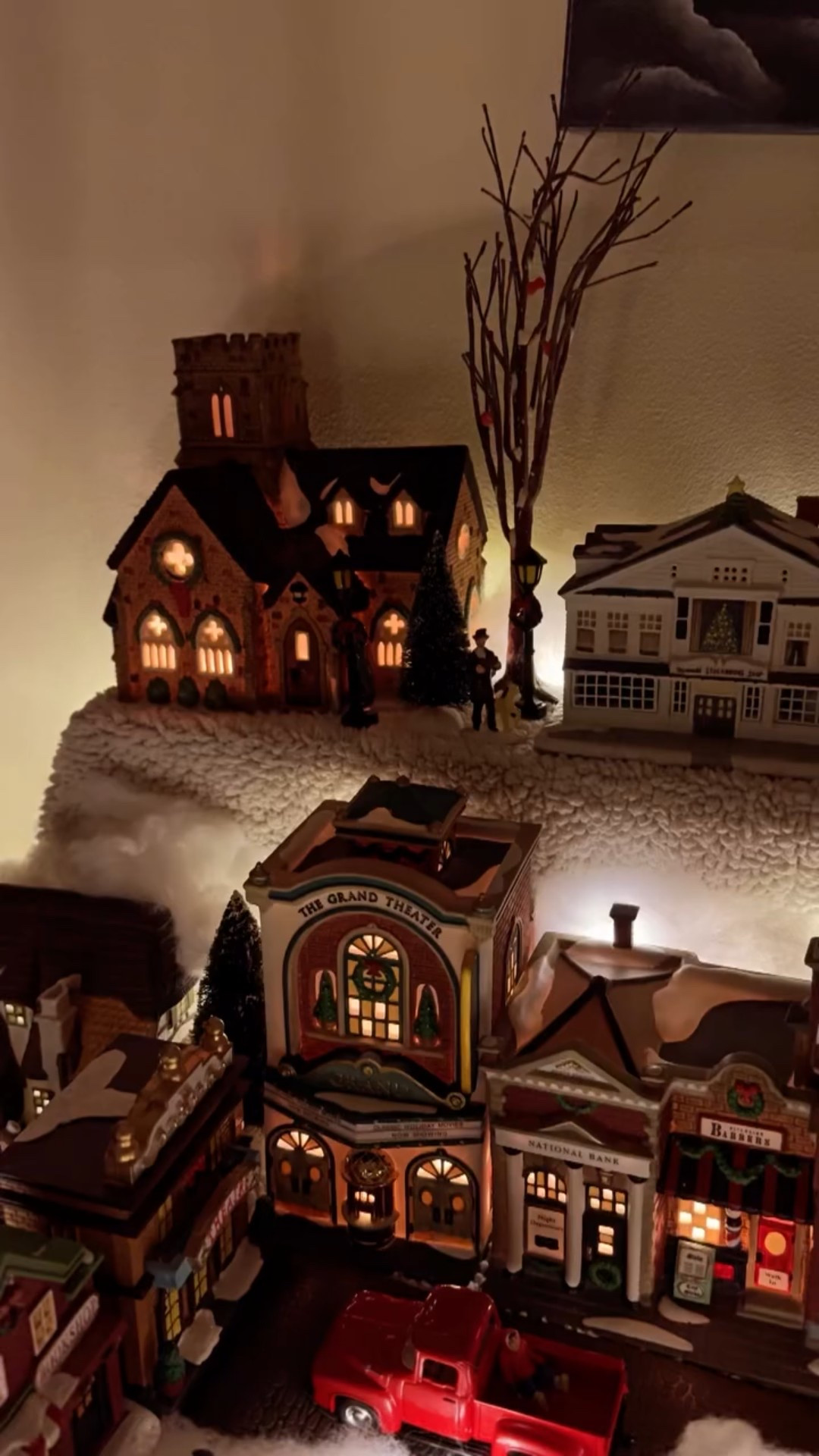 Building our little Christmas village, one tiny glowing window at a time ✨⛄️ There’s something so magical about creating a world where it’s always cozy, always snowy, and always Christmas Eve 🤍🎄
.
#thriftedchristmas #collectedchristmasdecor #ralphlaurenchristmas #christmasvillage #christmasdecor #holidayhomes #christmashometour #christmasaesthetic #cozychristmas #tistheseason #christmasreels #holidayinspiration #vintagechristmasdecor #slowdecor #slowlivinghome #cozyhomevibes #christmastraditions #storybookchristmas #christmashouse #festivehome #holidaydecorideas #christmasinspo #simplechristmas #homedecorcommunity #casacardinal #longislandhomes #smallcreatorscommunity

#LTKHoliday #LTKstorytime #LTKGiftGuide