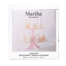 Martha Stewart Mint & Blush Chipboard Tiered Tray | Michaels Stores