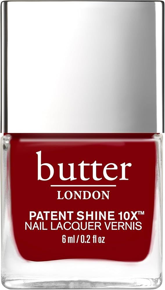 butter LONDON Patent Shine 10X Nail Lacquer, Gel-Like Finish, Chip-Resistant Formula, 10-Free For... | Amazon (US)