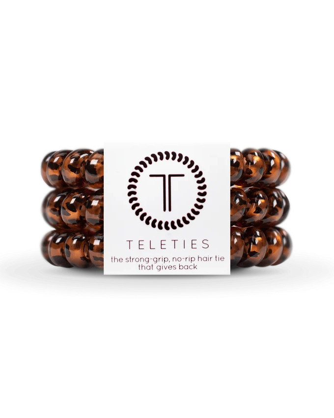 Teleties Large Hair Ties Tortoise | ish Boutique