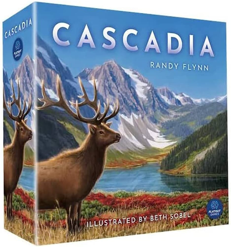 Cascadia, Award-Winning Board Game Set in Pacific Northwest, Build Nature Corridors, Attract Wild... | Amazon (US)