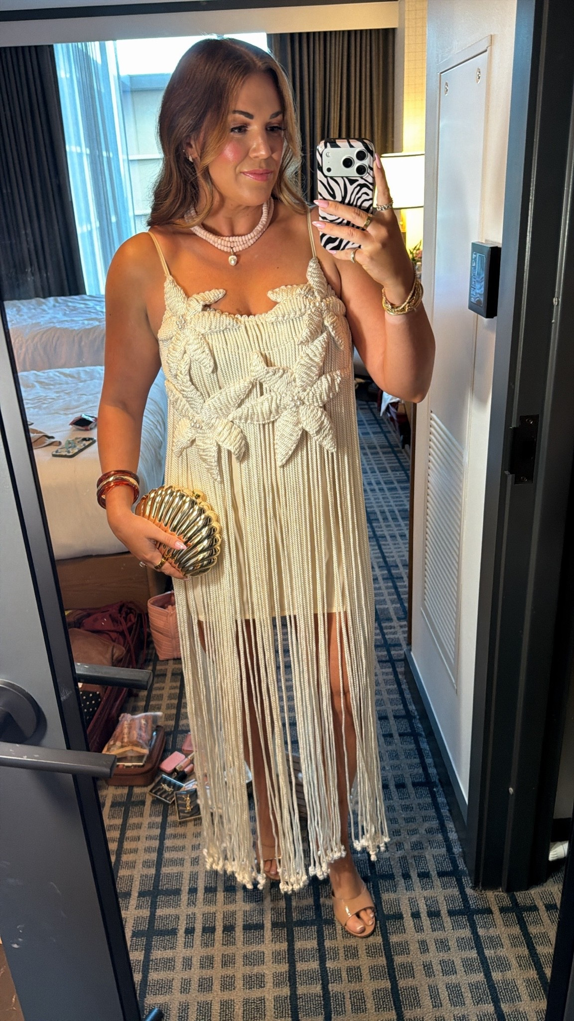 curvy midsize statement coastal neutral dress for a themed party! wearing size 10. obsessed won’t the rope details! fyi it’s HEAVY

#LTKCon #LTKSeasonal #LTKMidsize