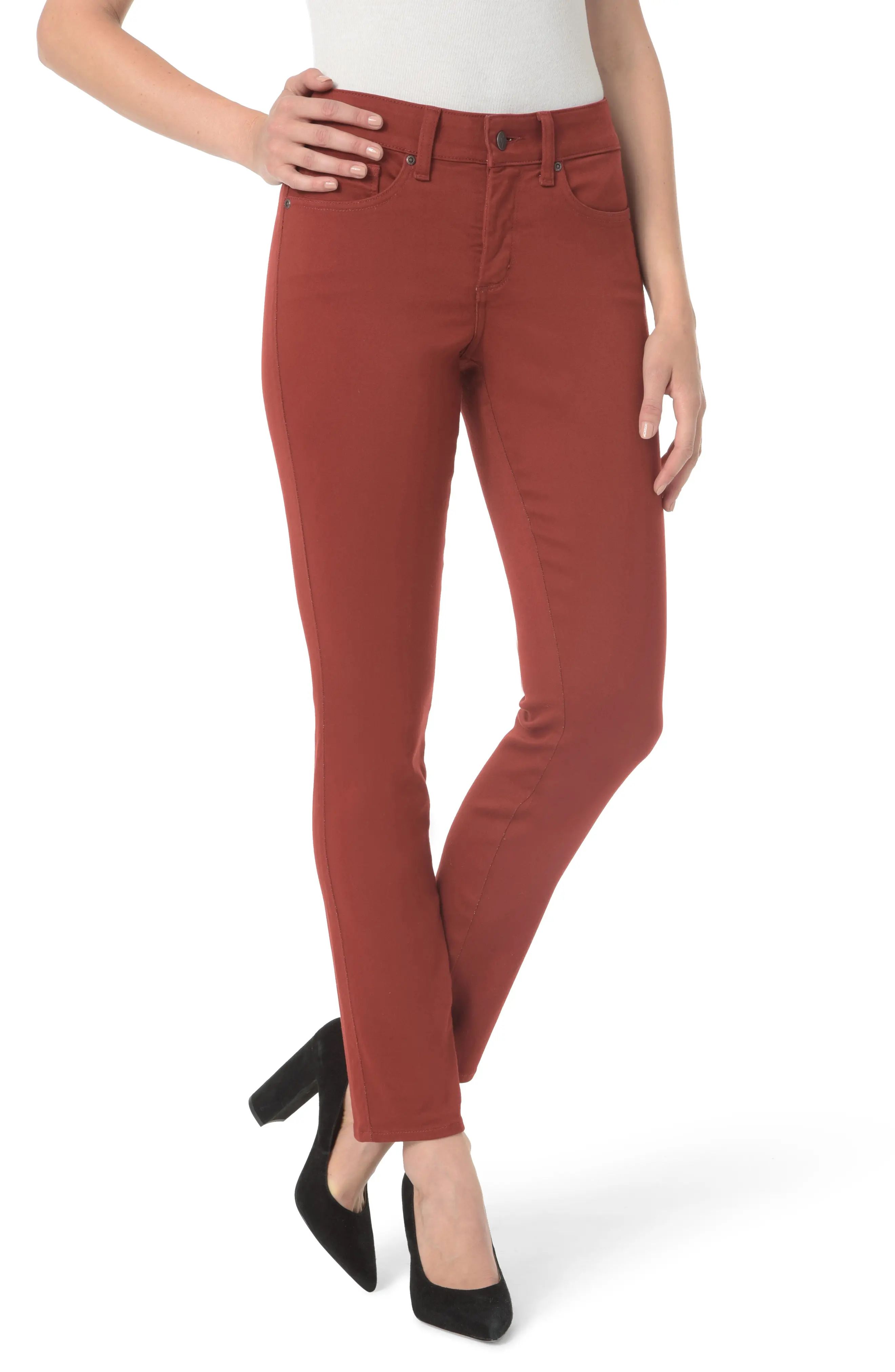 NYDJ Ami High Waist Colored Stretch Skinny Jeans (Regular & Petite) | Nordstrom