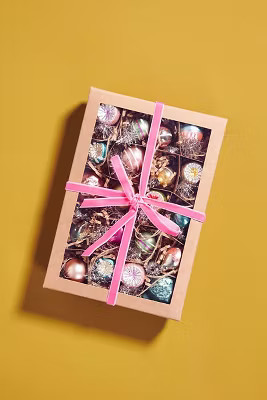 Days Of Yore Mini Ornaments, Set of 24 | Anthropologie (US)