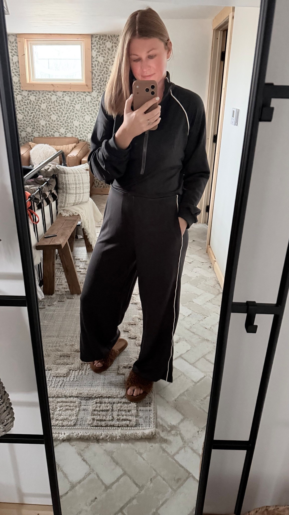 This jumpsuit is so comfortable, it is true to size, and it comes in a ton of different colors!

#LTKootd #LTKFindsUnder100