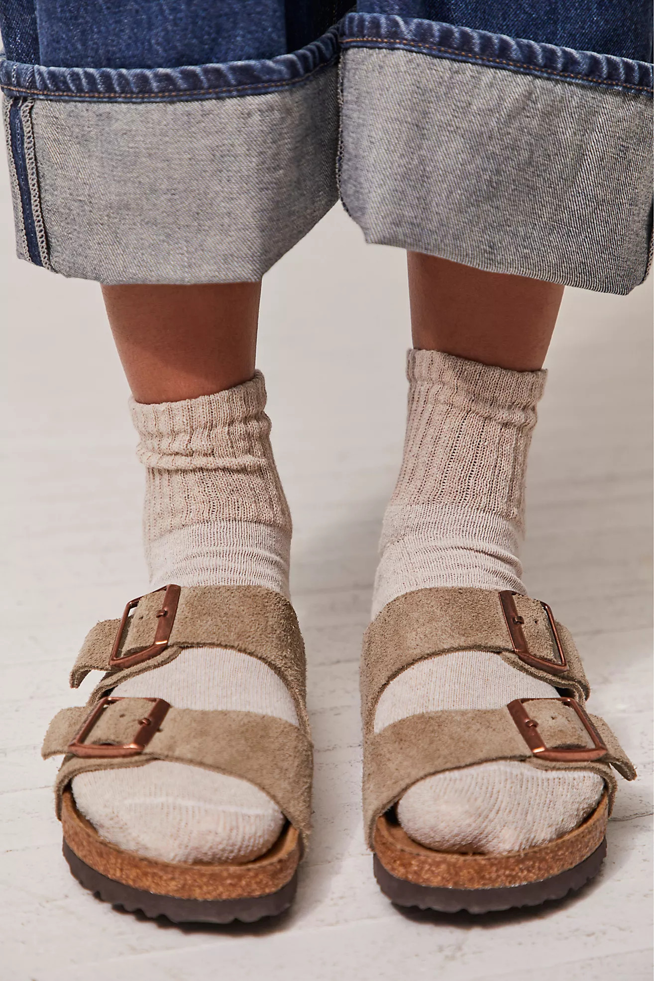 Solid Shortie Crew Socks | Free People (Global - UK&FR Excluded)